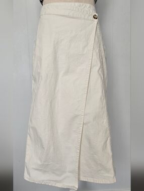 Universal Thread Cream Wrap Maxi Skirt